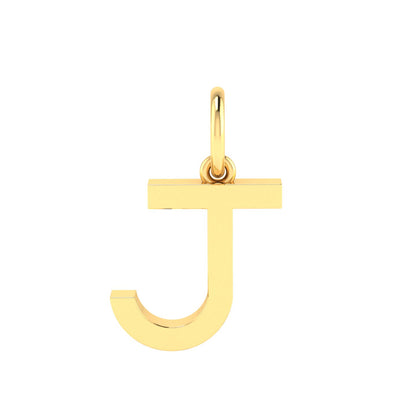 J Alphabet Charm