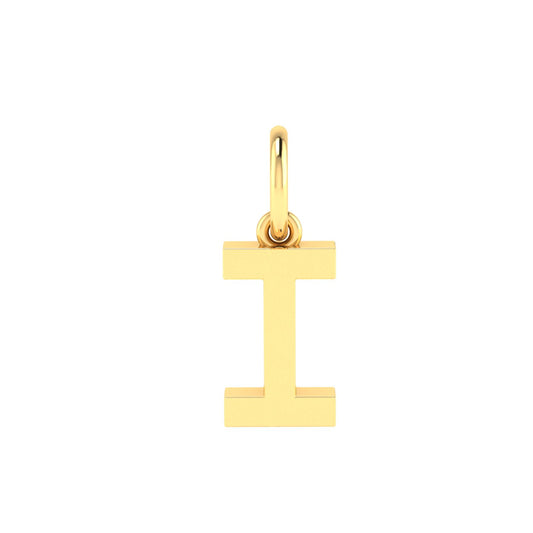 I Alphabet Charm