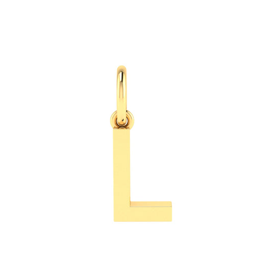 L Alphabet Charm