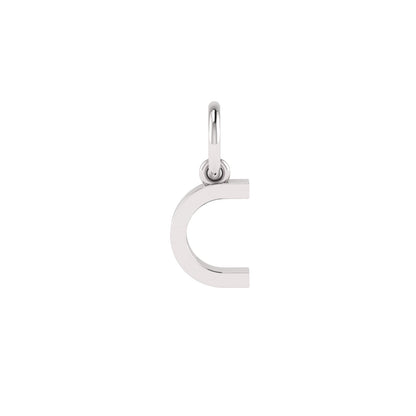 C Alphabet Charm