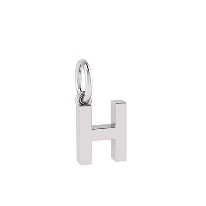 H Alphabet Charm