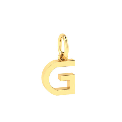 G Alphabet Charm