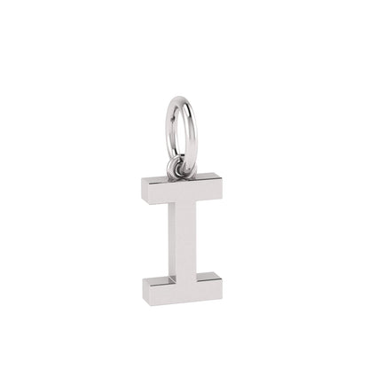 I Alphabet Charm