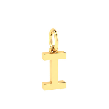 I Alphabet Charm