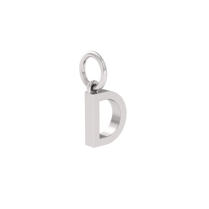 D Alphabet Charm