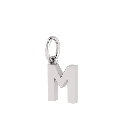 M Alphabet Charm