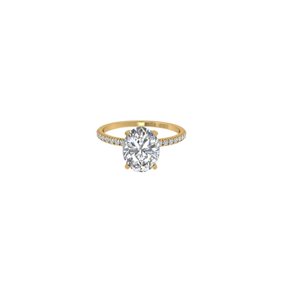 Zoe Moissanite Ring