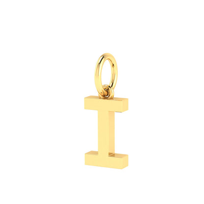 I Alphabet Charm