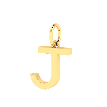 J Alphabet Charm