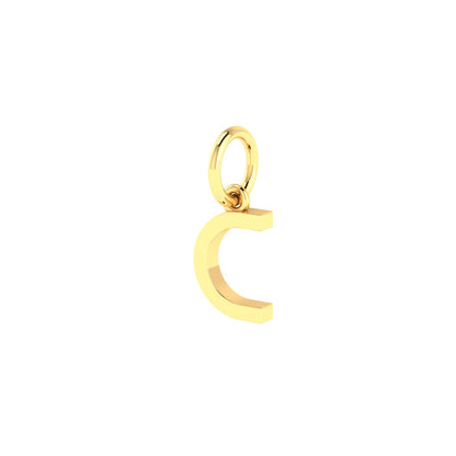 C Alphabet Charm