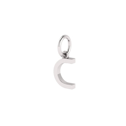 C Alphabet Charm