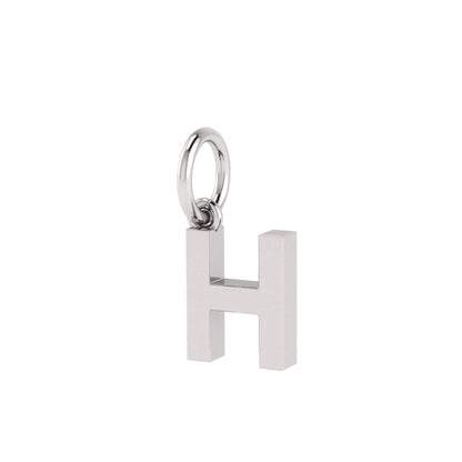 H Alphabet Charm
