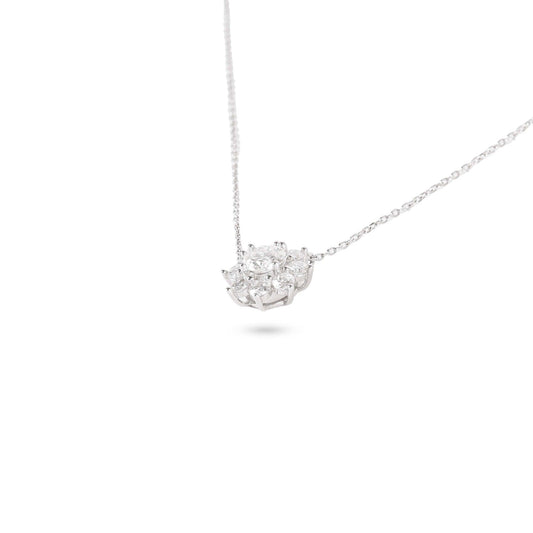 Bloom Moissanite Pendant