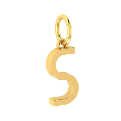 S Alphabet Charm