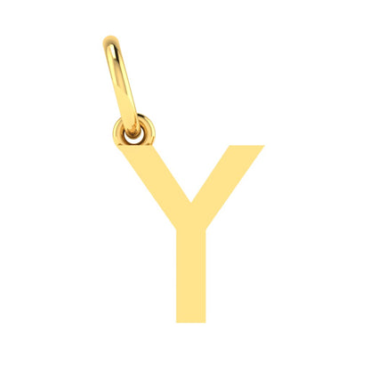 Y Alphabet Charm