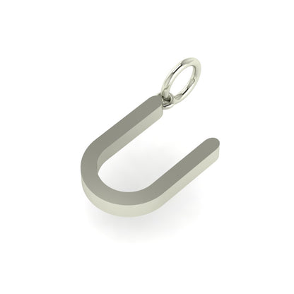 U Alphabet Charm