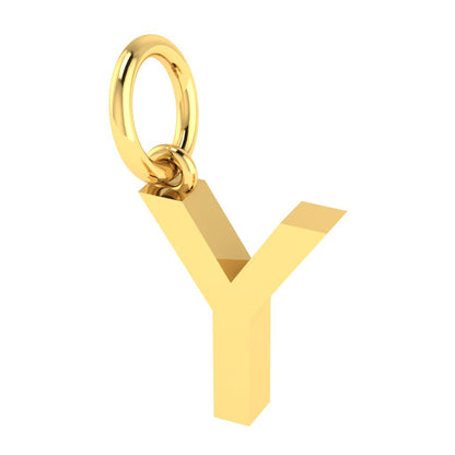 Y Alphabet Charm