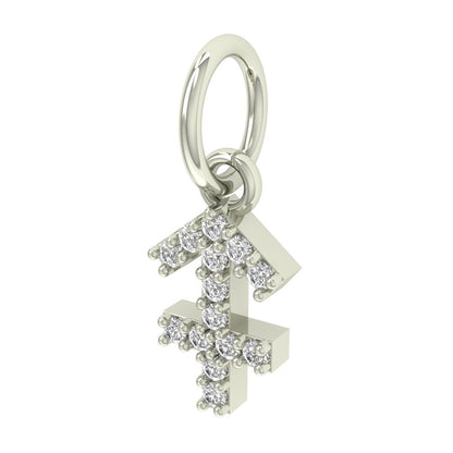 Sagittarius Moissanite Charm