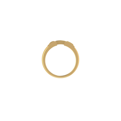 Twin Pinnacle Ring