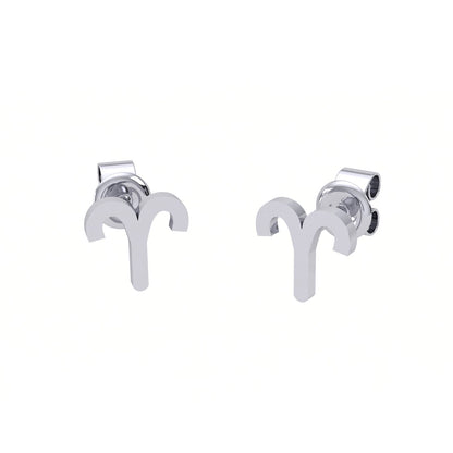 Aries Silver Studs