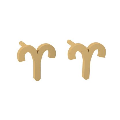 Aries Silver Studs