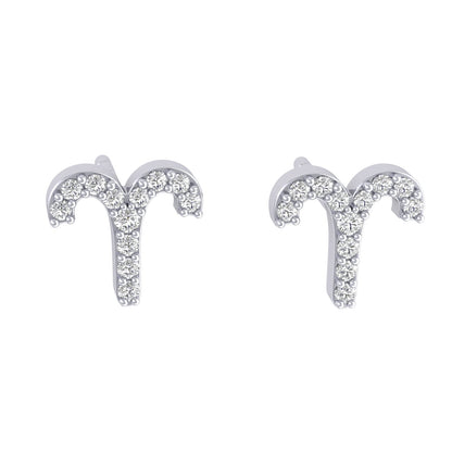 Aries Silver Studs
