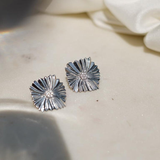 Floral Swirl Earrings