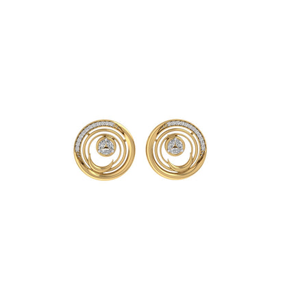 Crescent Starburst Studs