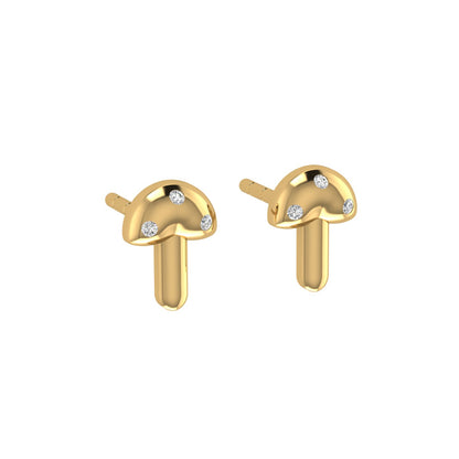 Tiny Mushroom Studs