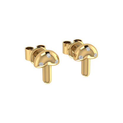 Tiny Mushroom Studs