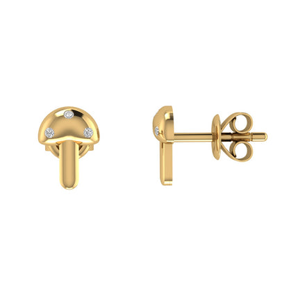 Tiny Mushroom Studs