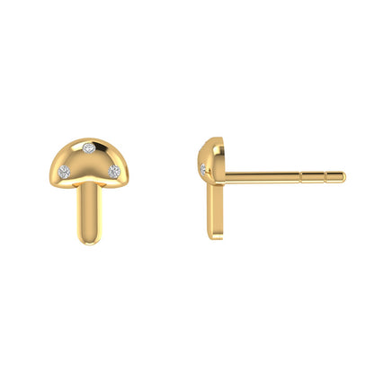 Tiny Mushroom Studs