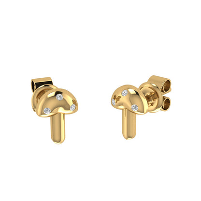 Tiny Mushroom Studs