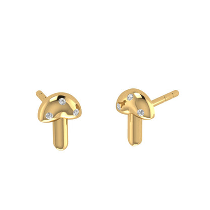 Tiny Mushroom Studs