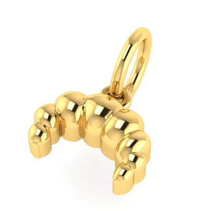 Croissant charm
