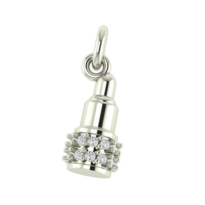 Lipstick charm