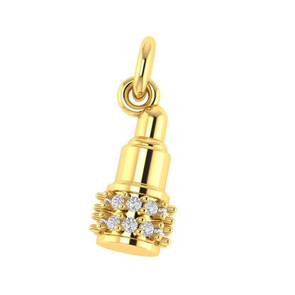 Lipstick charm