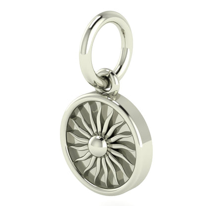 Sunlit path charm