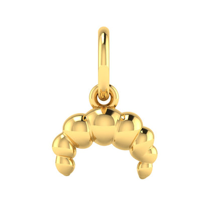 Croissant charm
