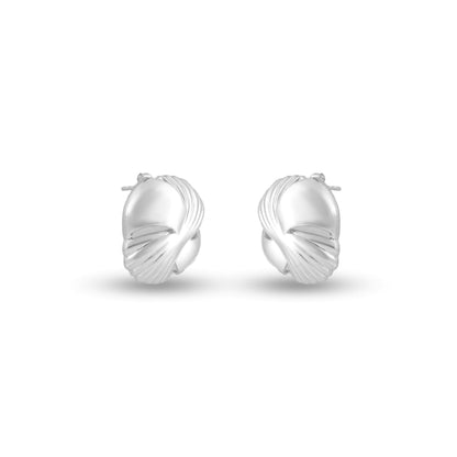 Bun Swirls studs