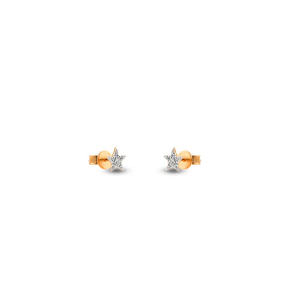 Tiny Star Moissanite Studs