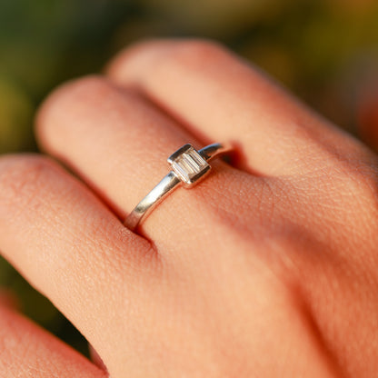 Crush Moissanite Ring