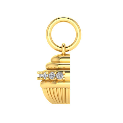 Cup cake charm