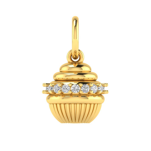 Cup cake charm