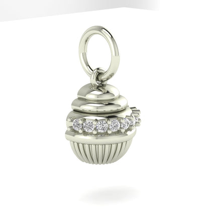Cup cake charm