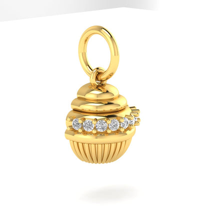 Cup cake charm