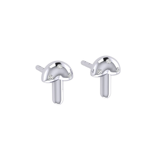 Tiny Mushroom Studs
