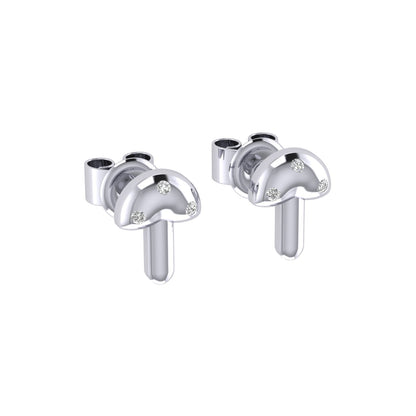Tiny Mushroom Studs