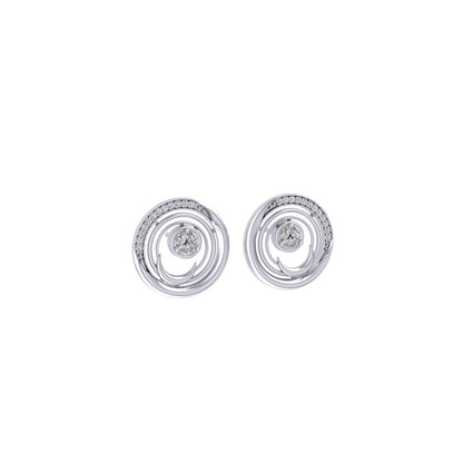 Crescent Starburst Studs
