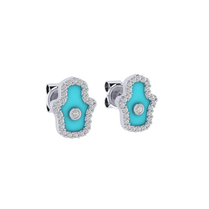 Hamsa Studs